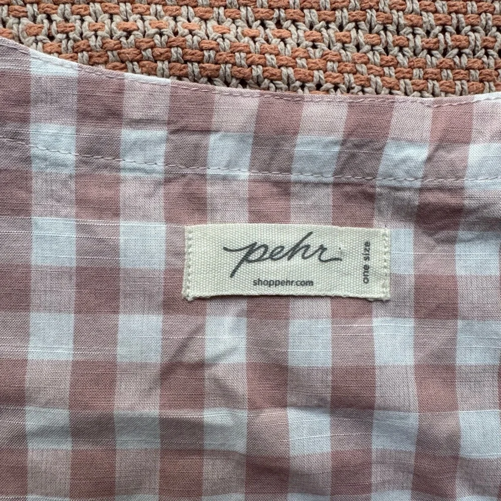 Organic Cotton Pink Gingham Caftan Dress by Pehr - Picture 4 of 11